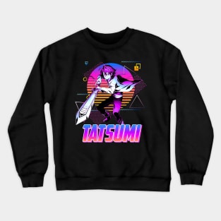 Tatsumi Retro Art Crewneck Sweatshirt